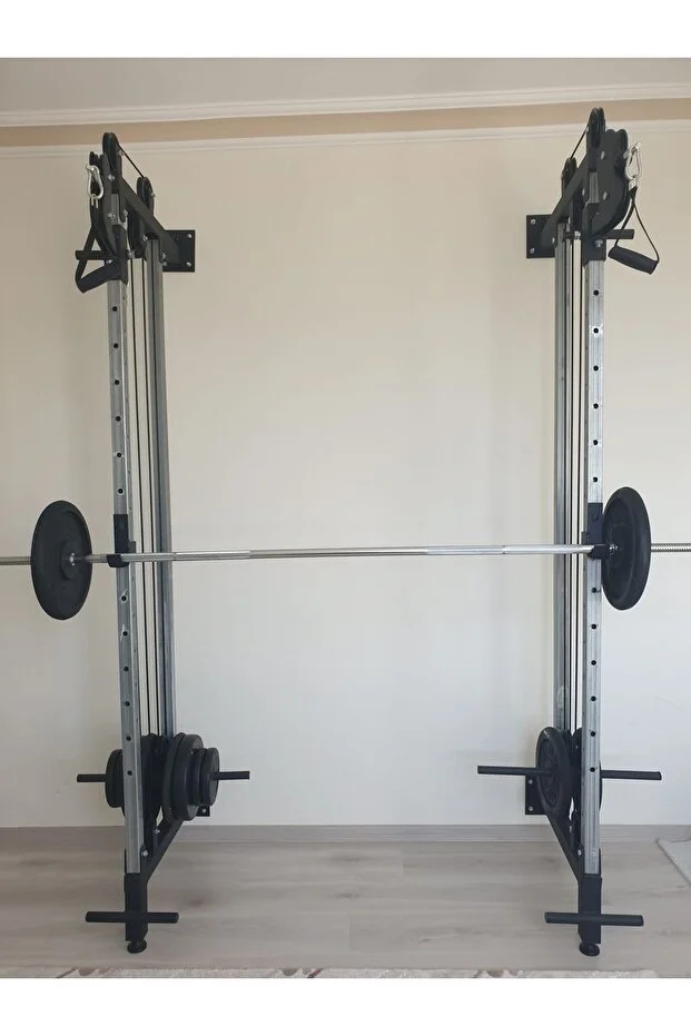 LAT MAKİNE PRO -2 Çift Squat Bench Eklentili